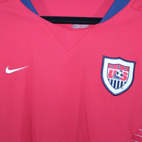 Nike Shirts Nike Team Usa Fifa World Cup Soccer Jersey Large Poshmark